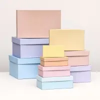 Набор подарочных коробок 10 в 1 &laquo;На рассвете&raquo;, 30.5&times;20&times;13 - 12&times;6.5&times;4 см