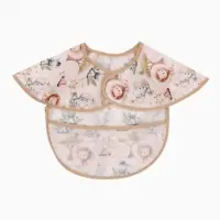 Нагрудник для кормления непромокаемый с карманом &laquo;Саванна&raquo;, M&B