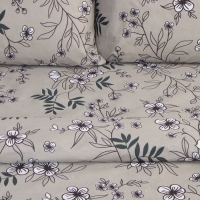 Постельное бельё 2 сп Экономь и Я Spring garden, 173х215см, 175х214см, 50х70см-2шт, микрофибра, 60г/м2