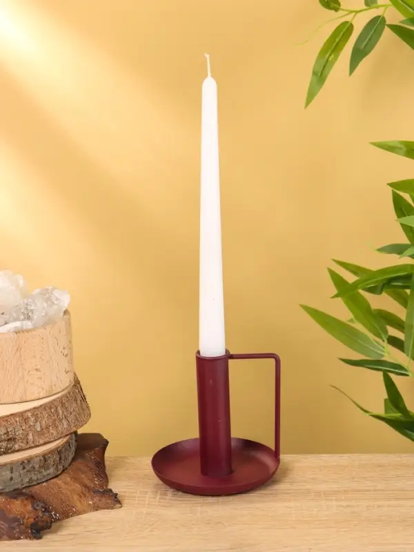 Подсвечник на 1 свечу текстурный с ручкой и блюдцем «Баклажан», 10×10×9.5 +/- ,5 см Подсвечник на 1 свечу текстурный с ручкой и блюдцем «Баклажан», 10×10×9.5 +/- ,5 см