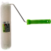 Валик с ручкой Сибртех 250 мм натуральный мех ворс 12 мм 80124