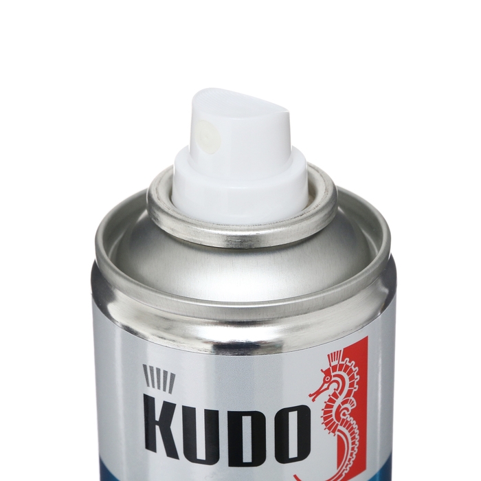 Краска для кожи автомобиля KUDO, чёрная, глянцевая, 210 мл KU-5271 Краска для кожи автомобиля KUDO, чёрная, глянцевая, 210 мл KU-5271