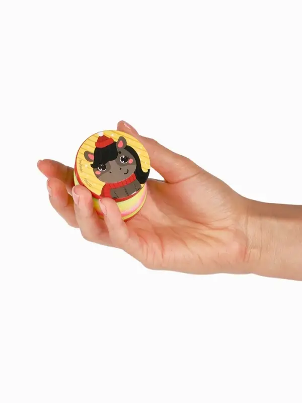 Funny toys Пружинка радуга  Funny toys Пружинка радуга "Веселая лошадка", цвета МИКС, d.-5см