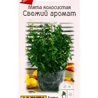 Семена Мята колосистая Свежий аромат Лето продолжается., Ц/П,0,05 г