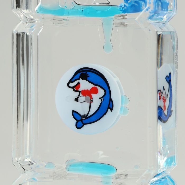 Гелевые часы, антистресс, 15 х 5.5 х 2.5 см, синие Гелевые часы, антистресс, 15 х 5.5 х 2.5 см, синие