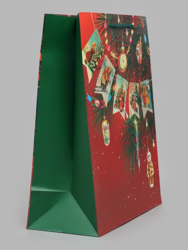 Пакет подарочный ламинированный &laquo;Ветка ностальгии&raquo;, M 26&times;32&times;12 см