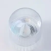 Светодиодная свеча LED "Свеча" 3хLR1130, прозрачный, перламутр 3,7х3,7х4,5 см