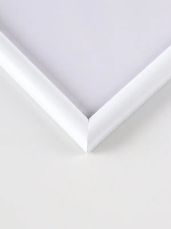 Фоторамка для фото 29.7&times;42 см (А3) &laquo;МИРАМ&raquo;, пластик, белый, (пластиковый экран)