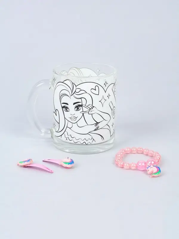 Кружка для росписи &laquo;Девчули&raquo; с аксессуарами