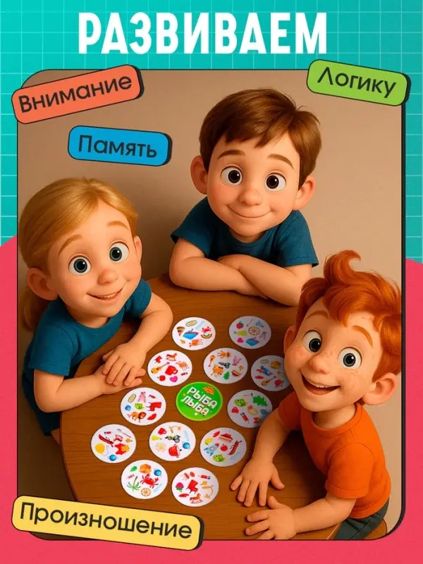 Логопедическая игра &laquo;Рыба Лыба&raquo;