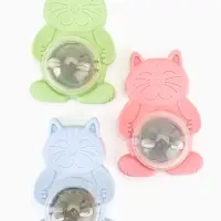 Игрушка для кошек из кошачьей мяты &laquo;Большой Кот&raquo;, 4.5&times;6&times;6 см, на основании, МИКС