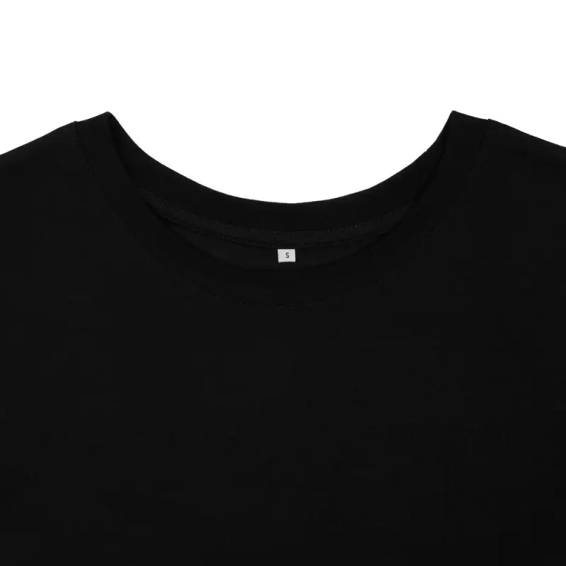 Футболка унисекс оверсайз Crosstown, черная, размер S Футболка унисекс оверсайз Crosstown, черная, размер S