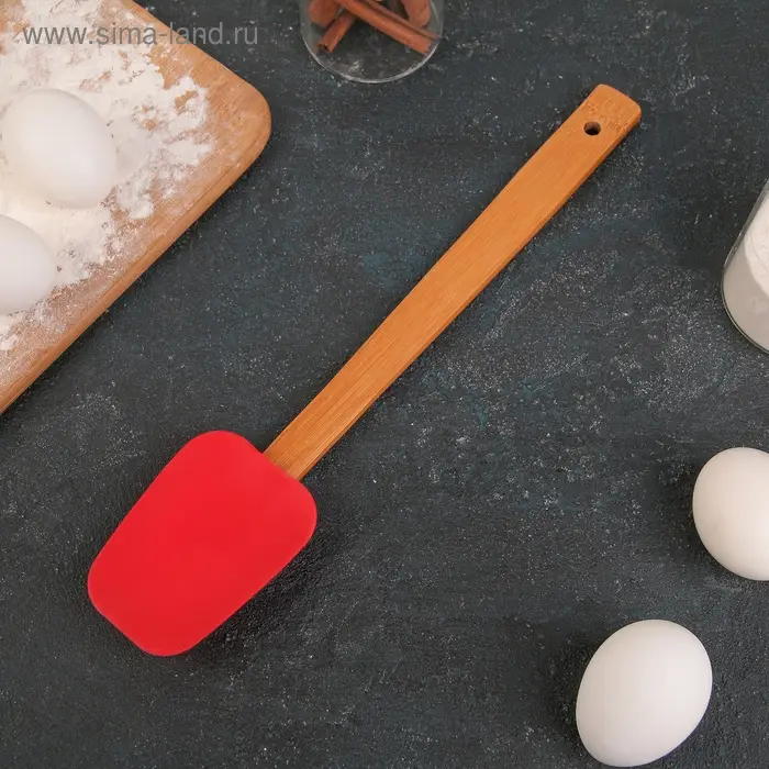 Лопатка Доляна «Домашний помощник», 30,5 см, цвет МИКС Лопатка Доляна «Домашний помощник», 30,5 см, цвет МИКС