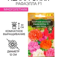 Семена комнатных цветов Пеларгония &laquo;Рафаэлла&raquo;, &laquo;АЭЛИТА&raquo;, F1, 5 шт.