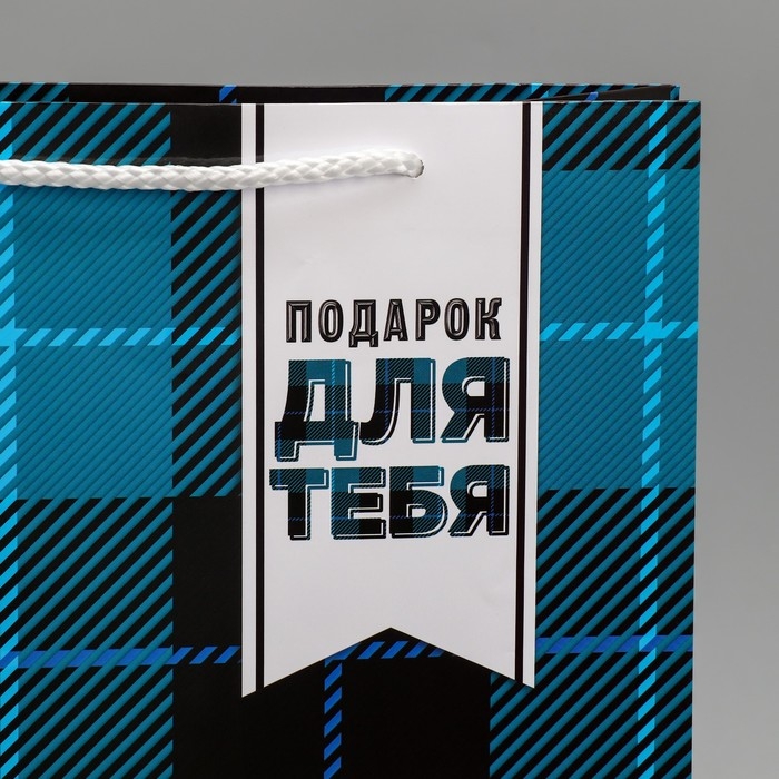 Пакет подарочный ламинированный, упаковка, Real man, L 28 х 38 х 9 см Пакет подарочный ламинированный, упаковка, Real man, L 28 х 38 х 9 см