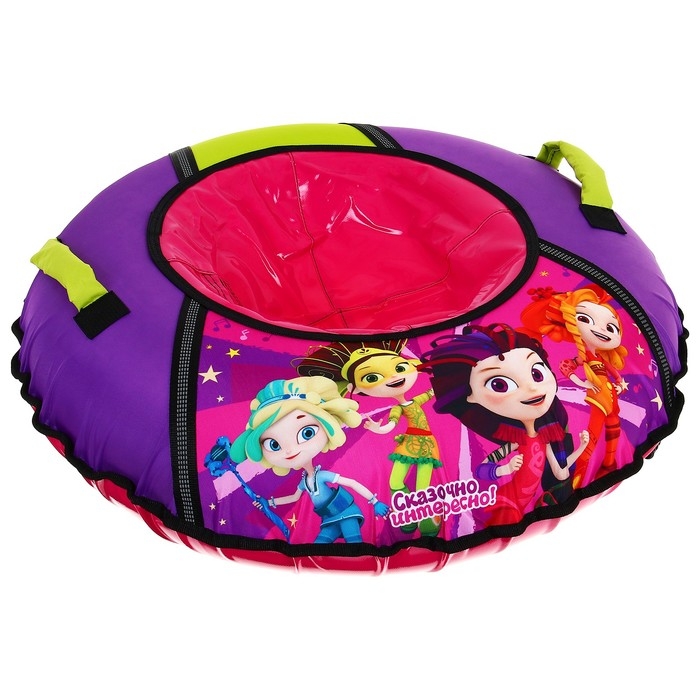 Тюбинг-ватрушка «Сказочный патруль», ТБ1-90, диаметр чехла 95 см Тюбинг-ватрушка «Сказочный патруль», ТБ1-90, диаметр чехла 95 см