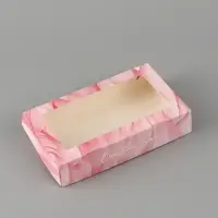 Коробка подарочная с окном &laquo;Мечтай&raquo;, 20&times;12&times;4 см, самосборная