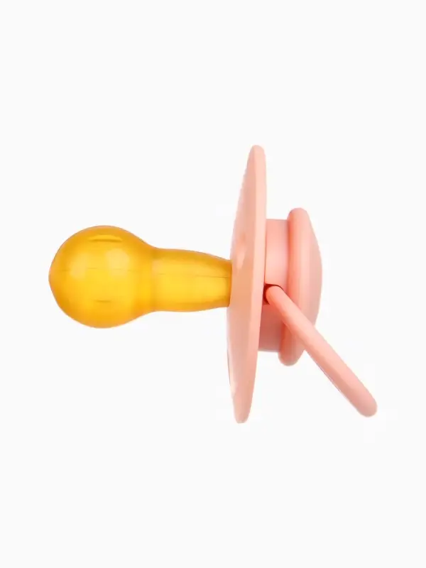 Соска - пустышка классическая, латекс, цв.персиковый, в контейнере, от 6 мес., M&B Соска - пустышка классическая, латекс, цв.персиковый, в контейнере, от 6 мес., M&B