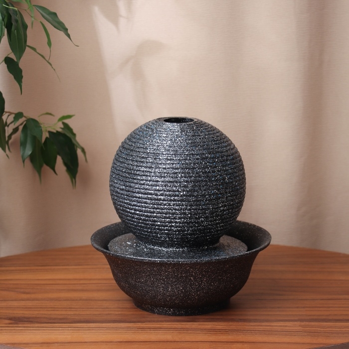 Фонтан Фонтан "Шота" 23х20 см (с подсветкой, без шарика)