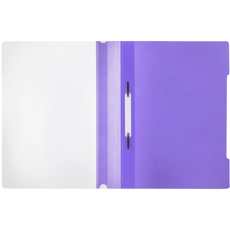 Скоросшиватель пластиковый Attache, А4, Элементари, фиолетовый 10шт/уп