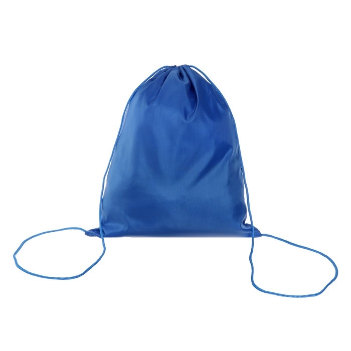 Мешок для обуви 420 х 340 мм,  Мешок для обуви 420 х 340 мм, "Стандарт" СДС-1, (мягкий полиэстер, плотность 210 D), синий
