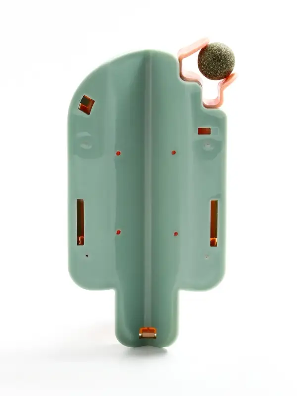 Игрушка-чесалка для кошек с кошачьей мятой, 16 см, розовая