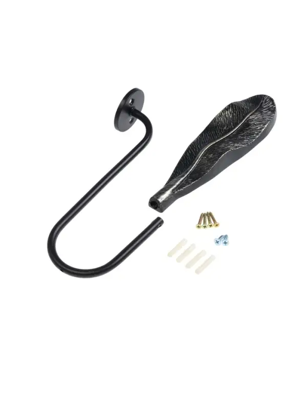 Крючок для штор CAPPIO KS040, цвет черный с золотом, набор 2 шт