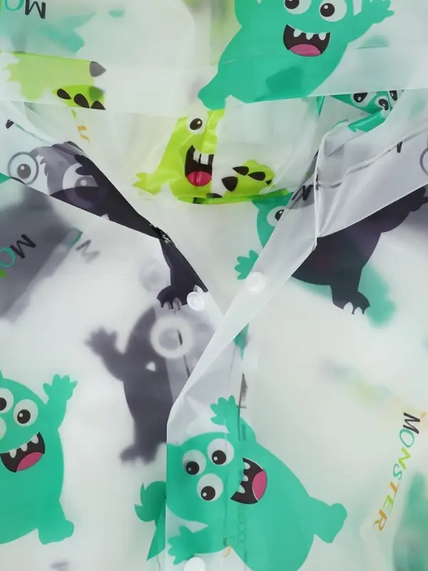 Дождевик детский &laquo;Монстрики&raquo;, рост 125-155 см