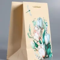 Пакет подарочный ламинированный, "Нежность в моменте" 18 х 22,3 х 10 см