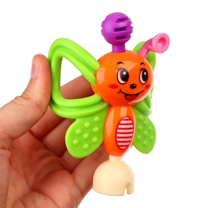 Набор погремушек Крошка Я «Собери меня», 10 шт, яркие цвета Набор погремушек Крошка Я «Собери меня», 10 шт, яркие цвета