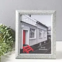 Фоторамка пластик 20х25 см "Марокканская мозаика" оттенки голубого 29,8х25х2 см