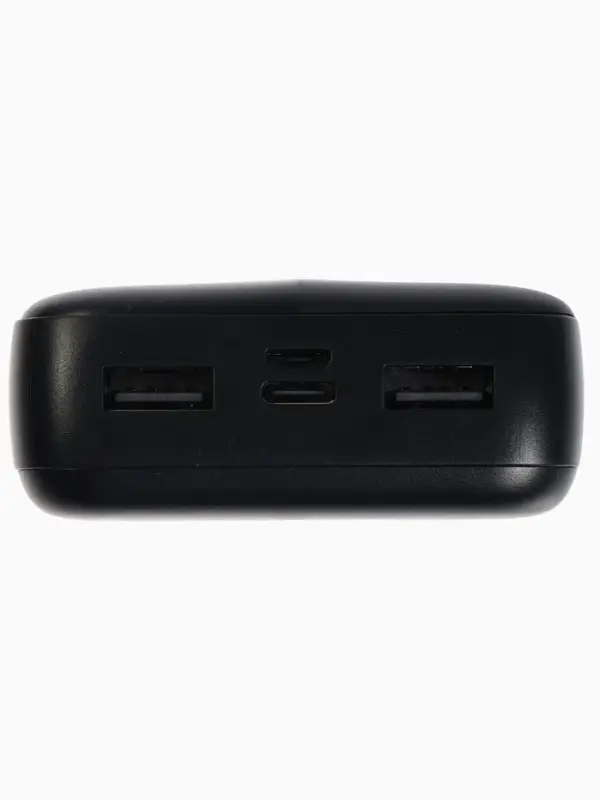 Внешний аккумулятор PB-04, 20000 мАч, 2 USB, 2 А, индикация, чёрный Внешний аккумулятор PB-04, 20000 мАч, 2 USB, 2 А, индикация, чёрный