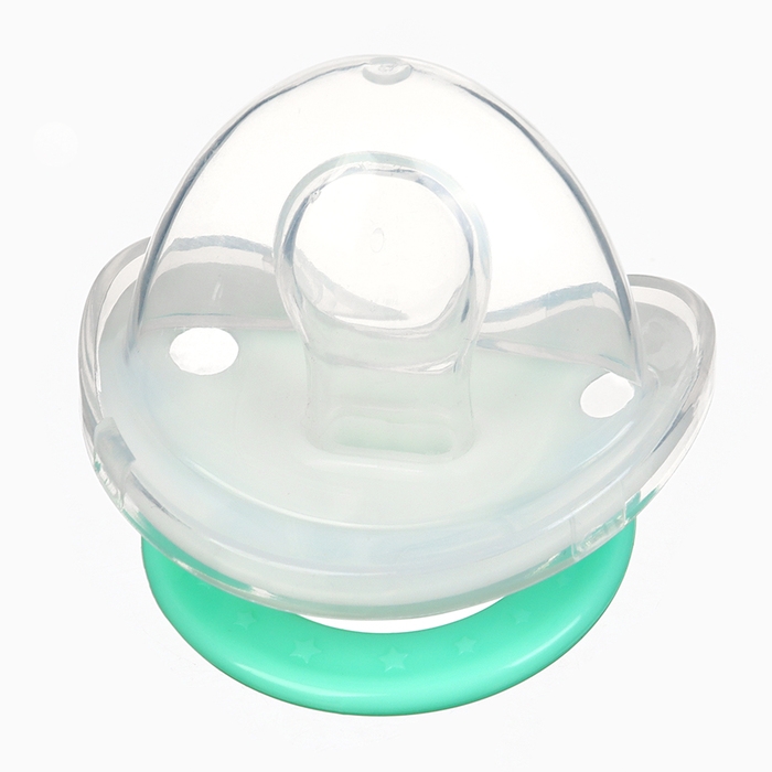 Набор: Соска - пустышка с держателем «Птички», ортодонтическая, +6 мес, цвет зеленый Набор: Соска - пустышка с держателем «Птички», ортодонтическая, +6 мес, цвет зеленый