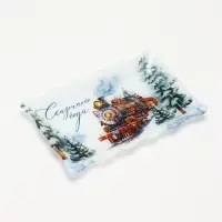 Блюдо сервировочное новогоднее &laquo;Сказочного года&raquo;, 24.6&times;14.7 см