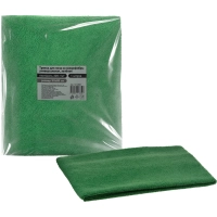 Тряпка для пола из микрофибры универсальная 220г/м2 50х80см зеленая