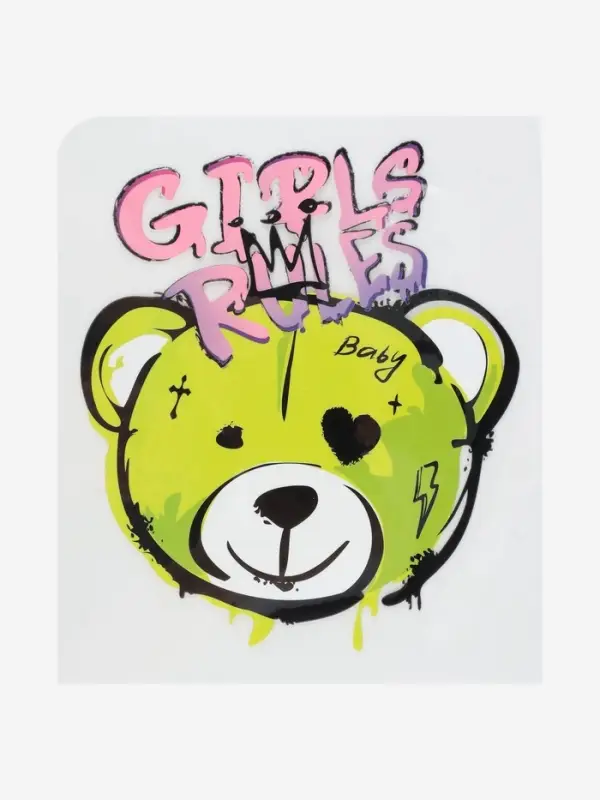 Термонаклейка &laquo;Девочки рулят&raquo;, 15&times;17.6 см