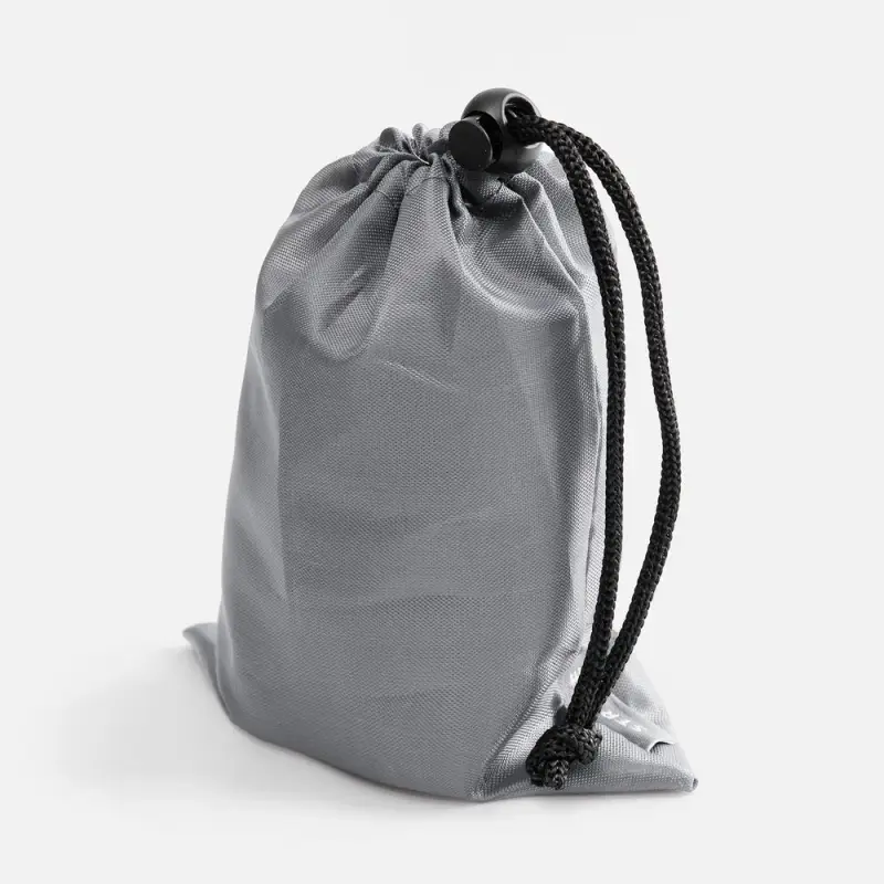 Складная бутылка для воды Folla, серая Складная бутылка для воды Folla, серая