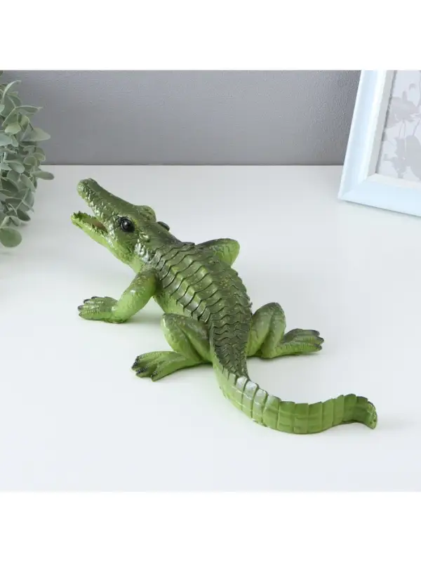 Фигурка полистоун TAKE IT EASY &laquo;Крокодильчик&raquo;, 36&times;15&times;10 см
