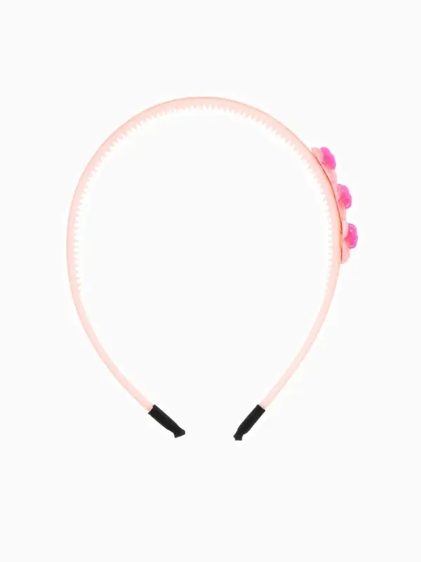 Ободок для волос розовый, Минни Маус