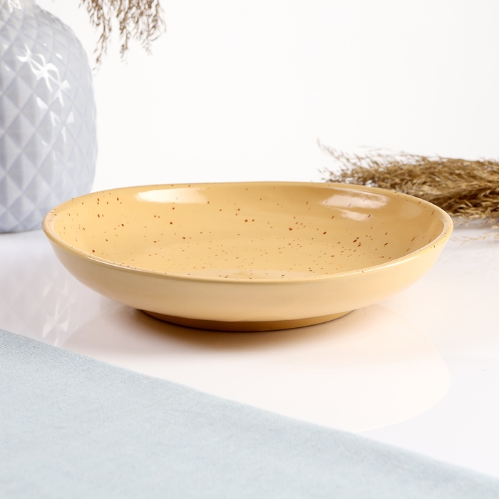 Миска для вторых блюд  Миска для вторых блюд "Борисовская" 18х3см, каракум