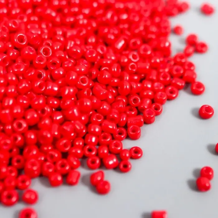 Бисер круглый размер 12/0  Бисер круглый размер 12/0 "Апельсин" 20 гр
