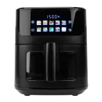 Аэрогриль ELTRONIC 777-02, 6.3л, 1600 Вт, 10 программ, 80-200&deg;C, таймер до 60 мин, черный