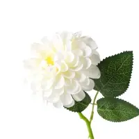 Цветы искусственные "Хризантема Амадея" d-9 см 46 см, белый