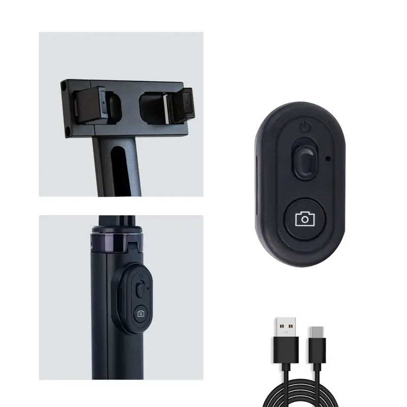 Монопод-трипод с блютуз пультом ES-A07  75 cm