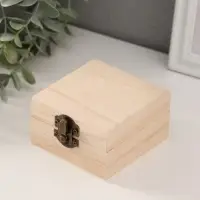 Шкатулка для росписи дерево &laquo;Квадратная&raquo;, для творчества, декора, 8.5&times;8.5&times;5 см