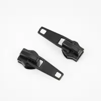 Бегунок автоматический для молнии &laquo;Спираль&raquo;, №7, 10 шт., цвет чёрный