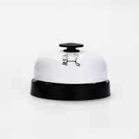 Звонок настольный "Утка", 7.2 х 4,8 см, белый