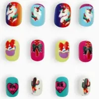 Детские накладные ногти &laquo;Приключение&raquo;, 12 шт.
