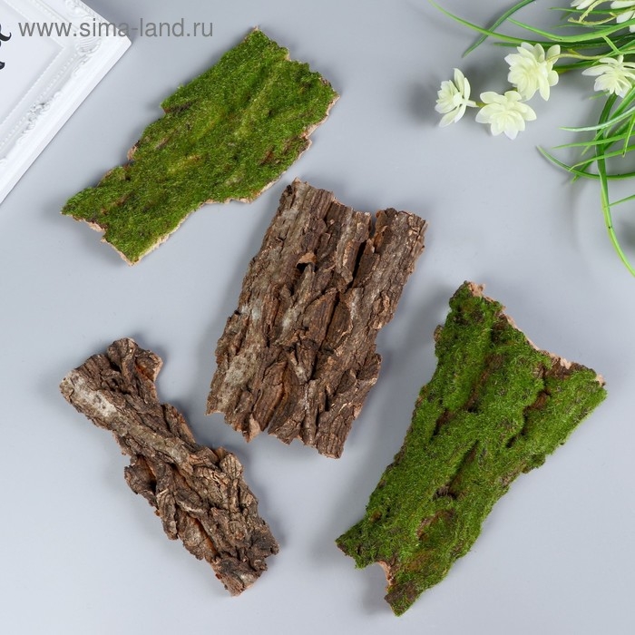 Кора дерева для декора Кора дерева для декора "Blumentag" (набор 4 шт)