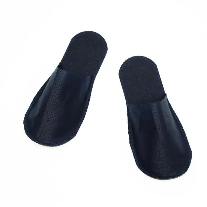 Тапочки одноразовые Стандарт синие, с закрытым мысом Тапочки одноразовые Стандарт синие, с закрытым мысом